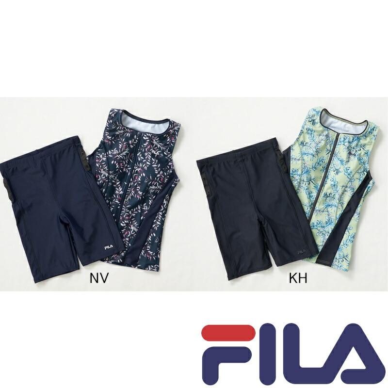 FILA（フィラ） 女性用 フィットネス水着 ウイメンズフルジップ