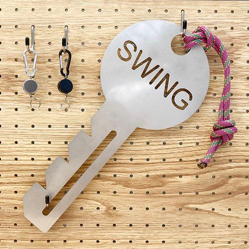 単色２個セット　ミニカラビナリールキーホルダー　プチギフト　店舗用品　事務用品　防犯用品　防災用品　落下防止　紛失防止　業務用　備品　卸値 |  | 04