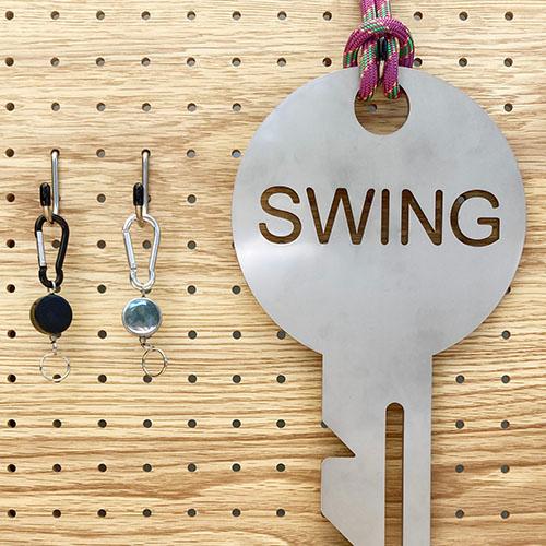 単色２個セット　ミニカラビナリールキーホルダー　プチギフト　店舗用品　事務用品　防犯用品　防災用品　落下防止　紛失防止　業務用　備品　卸値 |  | 05