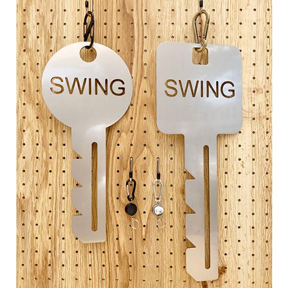 単色２個セット　ミニカラビナリールキーホルダー　プチギフト　店舗用品　事務用品　防犯用品　防災用品　落下防止　紛失防止　業務用　備品　卸値 |  | 06