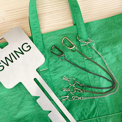 単色２個セット　アンティークカラビナチェーンキーホルダー　プチギフト　店舗用品　事務用品　防犯用品　防災用品　落下防止　紛失防止　業務用　備品　卸値 |  | 04