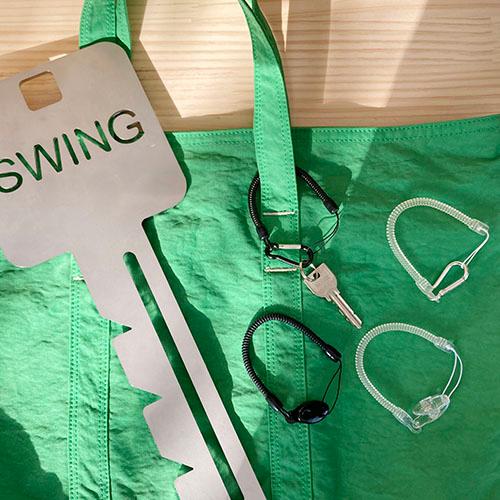 単色３個セット　コイルクリップストラップキーホルダー　プチギフト　店舗用品　事務用品　防犯用品　防災用品　落下防止　紛失防止　業務用　備品　卸値 |  | 05