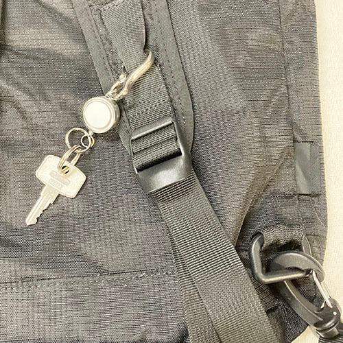 単色２個セット　レザーパッチリールキーホルダー　プチギフト　店舗用品　事務用品　防犯用品　防災用品　落下防止　紛失防止　業務用　備品　卸値 |  | 02
