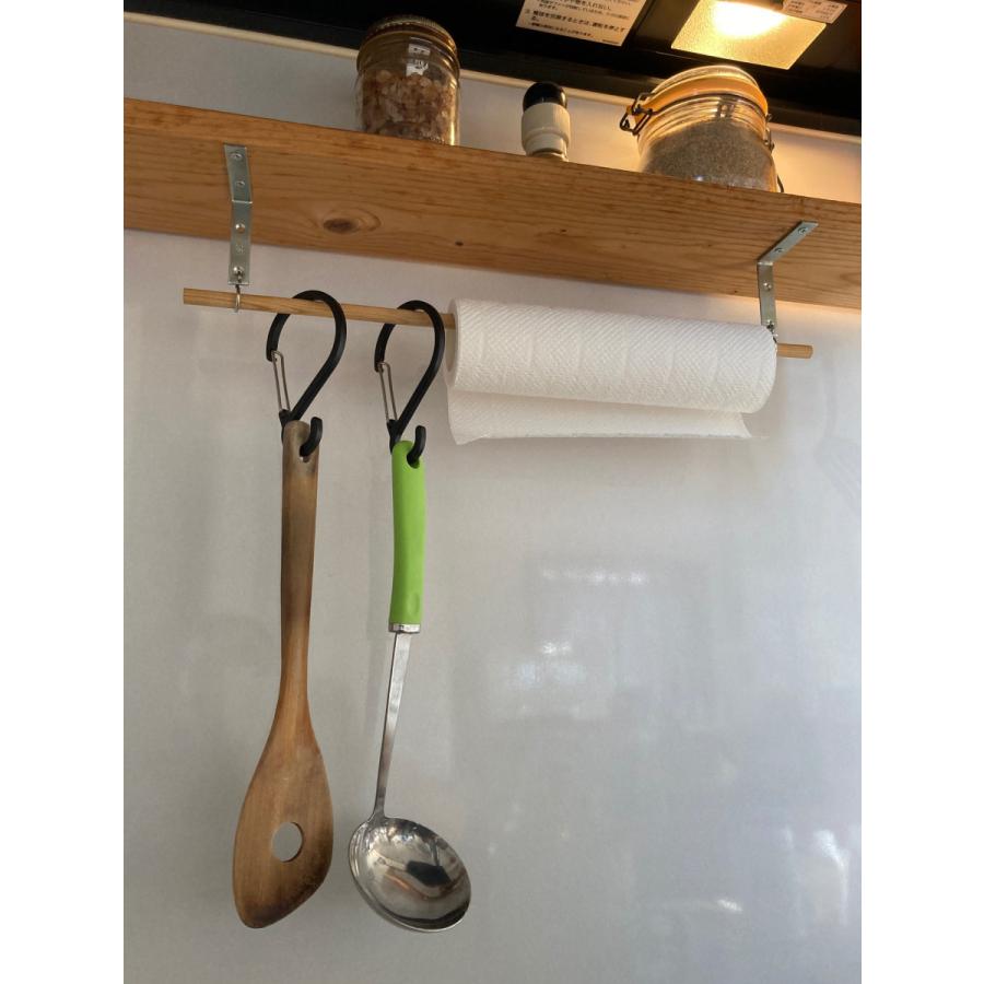 単色３個セット　便利フックＳ型カラビナＭ　プチギフト　店舗用品　事務用品　防犯用品　防災用品　落下防止　紛失防止　業務用　備品　卸値 |  | 03