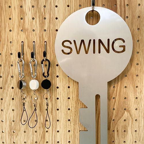 単色２個セット　ストラップミニリールキーホルダー　プチギフト　店舗用品　事務用品　防犯用品　防災用品　落下防止　紛失防止　業務用　備品　卸値 |  | 03