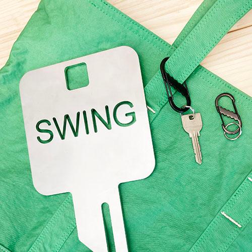 ３個セット　カラビナキーＷゲート　Ｍ　プチギフト　店舗用品　事務用品　防犯用品　防災用品　落下防止　紛失防止　業務用　備品　卸値 |  | 07