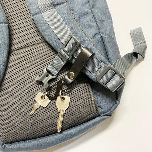 ２個セット　レザーベルトＷゲートカラビナキー　プチギフト　店舗用品　事務用品　防犯用品　防災用品　落下防止　紛失防止　業務用　備品　卸値 |  | 03