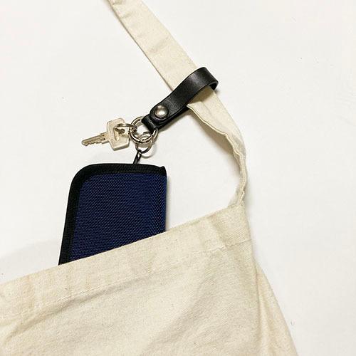 ２個セット　レザーベルトリングカラビナキー　プチギフト　店舗用品　事務用品　防犯用品　防災用品　落下防止　紛失防止　業務用　備品　卸値 |  | 02