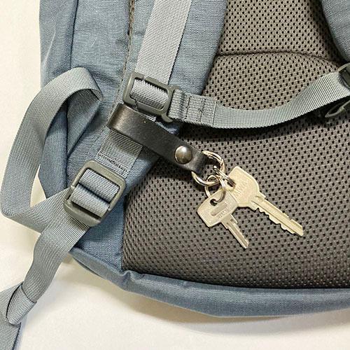 ２個セット　レザーベルトリングカラビナキー　プチギフト　店舗用品　事務用品　防犯用品　防災用品　落下防止　紛失防止　業務用　備品　卸値 |  | 03