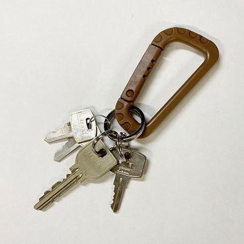 単色３個セット　ＳＤプラカラビナキー　プチギフト　店舗用品　事務用品　防犯用品　防災用品　落下防止　紛失防止　業務用　備品　卸値 |  | 04