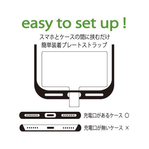 ２個セット スマホプレートストラップリング Ｓ プチギフト 店舗用品 事務用品 防犯用品 防災用品 落下防止 紛失防止 業務用 備品 卸値 |  | 04