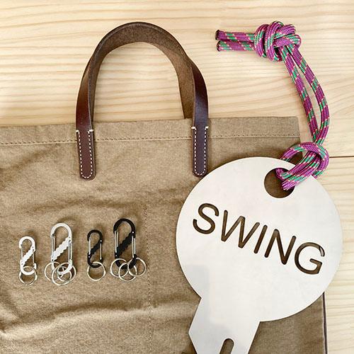 単色３個セット　アルミＷゲートミニカラビナキー　プチギフト　店舗用品　事務用品　防犯用品　防災用品　落下防止　紛失防止　業務用　備品　卸値 |  | 03