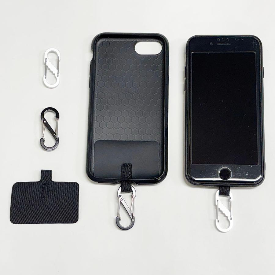 単色２個セット　スマホプレートストラップＷゲート　プチギフト　店舗用品　事務用品　防犯用品　防災用品　落下防止　紛失防止　業務用　備品　卸値 |  | 01