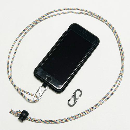 単色２個セット　スマホプレートストラップＷゲート　プチギフト　店舗用品　事務用品　防犯用品　防災用品　落下防止　紛失防止　業務用　備品　卸値 |  | 03