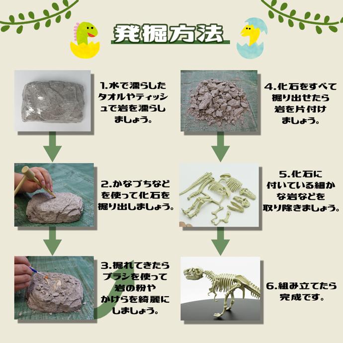 恐竜化石発掘セット レビューを書いて、フィギュアをもらおう！！対象