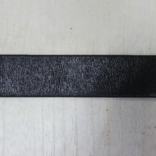 ベルト メンズ 本革 真鍮バックル 黒色 全長120cmサイズ 短くカット可能タイプ |  | 03