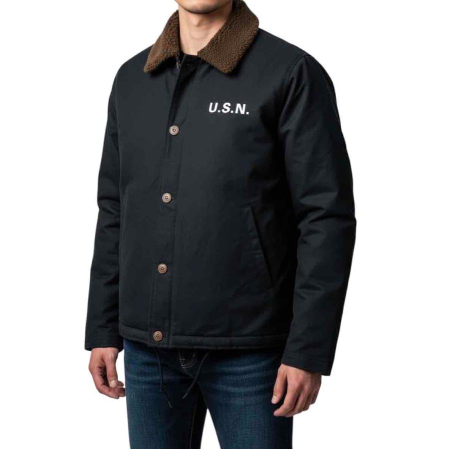 米軍N-1 デッキジャケットU.S.N. ボアジャケット 楽天市場】デッキジャケット メンズ ミリタリー N1 U.S.NAVY 米海軍 米