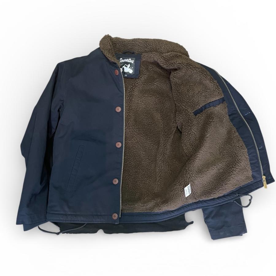 N1デッキジャケット ボアジャケット カーキ、ネイビー2色 : ガレージ