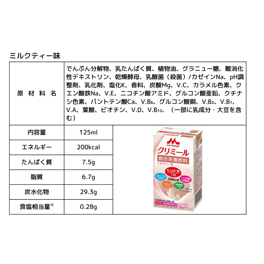 クリミール 介護食 クリニコ 森永 栄養補助食品 高カロリー 高齢者