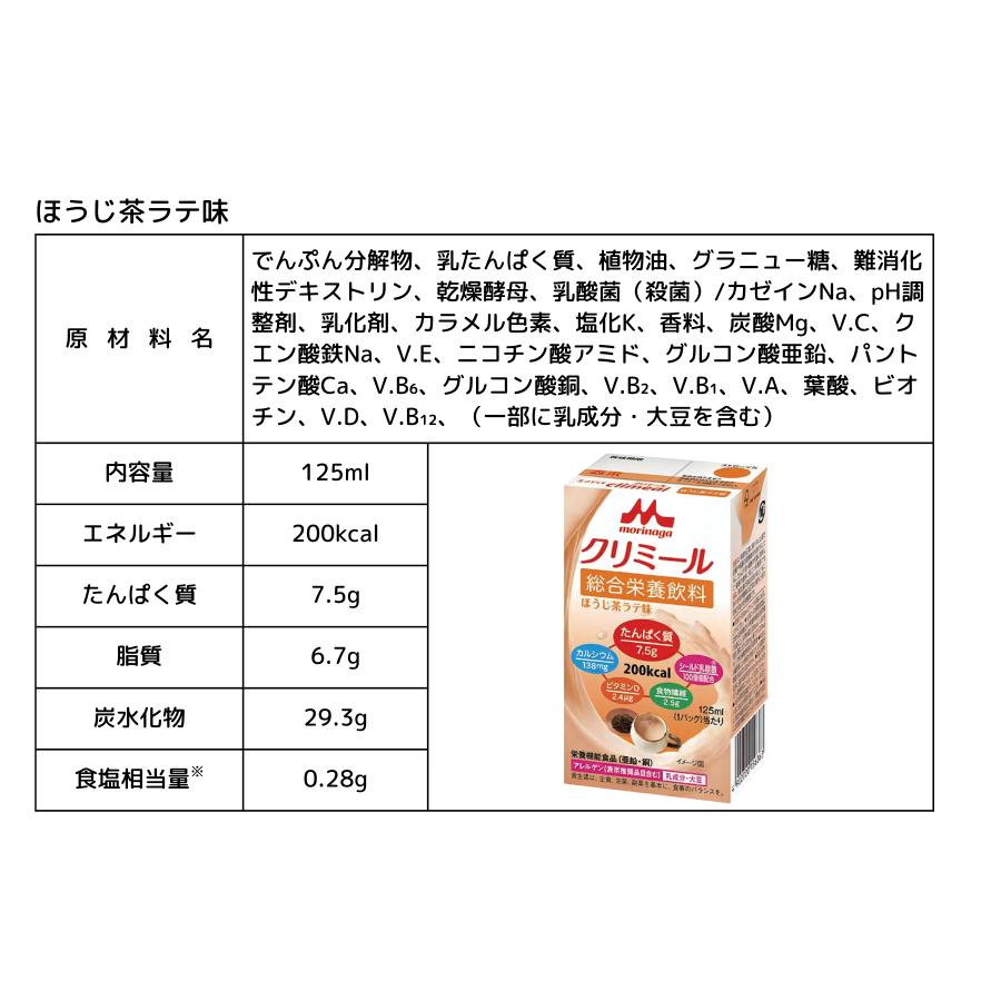 クリミール 介護食 クリニコ 森永 栄養補助食品 高カロリー 高齢者