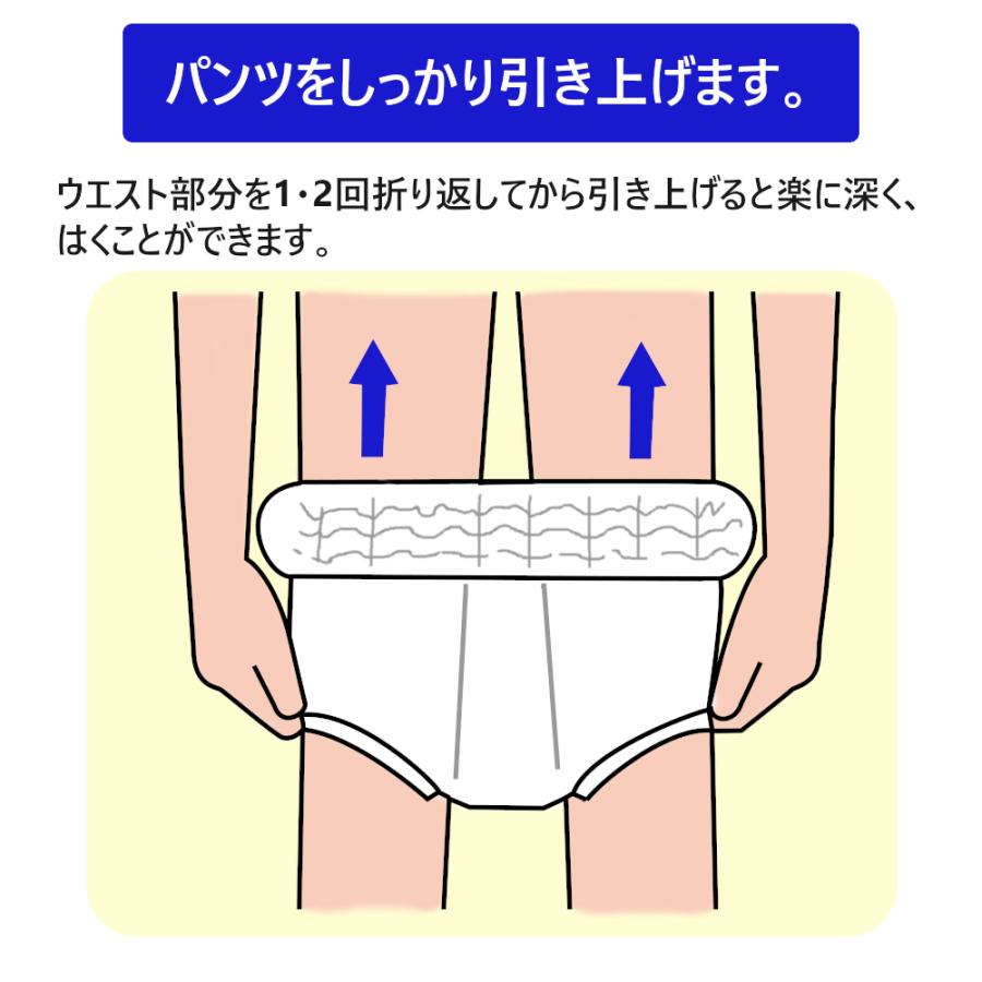 日本製紙クレシア 大人用紙おむつ アクティ 長時間パンツ 肌ケア 消臭