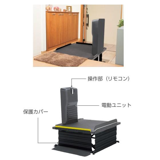 molten 車椅子用昇降機 リーチ レギュラータイプ モルテン : ブルー 