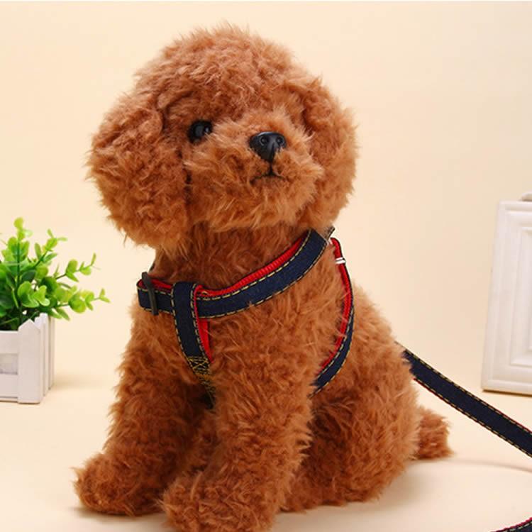 犬用ハーネス リード 首輪 SS ハーネス胴体 トイプードル S 小型犬 ペット用品 Sサイズ 首輪 ハーネス リード 3点セット 小型犬 お散歩に