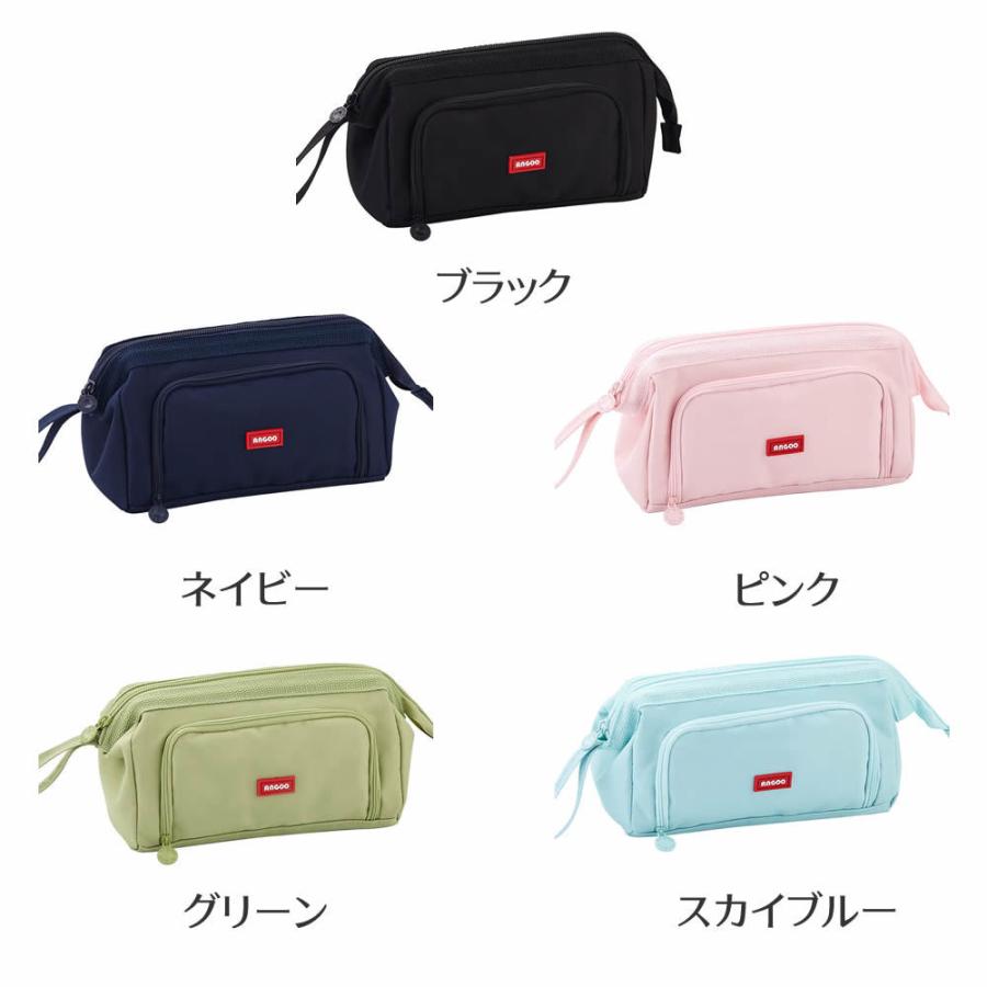 大容量 ペンケース 多機能 ペンポーチ 化粧ポーチ マルチポーチ 文具