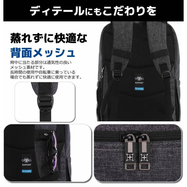 swisswin swf1703 リュック メンズ レディース デイパック 修学旅行