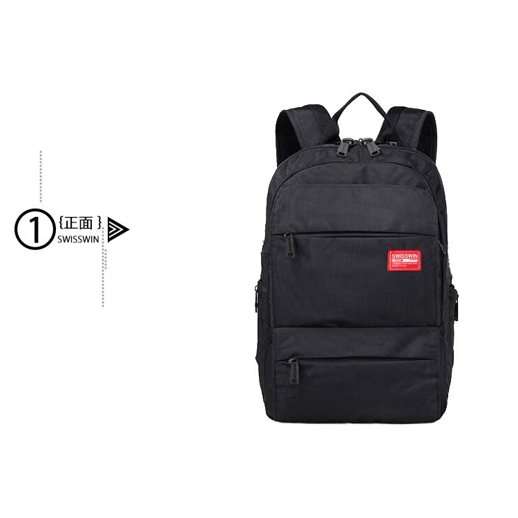 SWISSWIN SWE6018 リュック リュックサック 機能満載なリュックサック