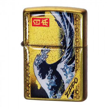 Zippo 金箔エポ 富士ii おしゃれ オイルライター 長持ち 富士ii サウザースプリング 金箔エポ