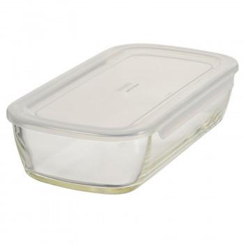 HARIO ハリオ 耐熱ガラス製保存容器 角 900 6個セット KSTL-90-TW / 安全安心の国内メーカー直送便