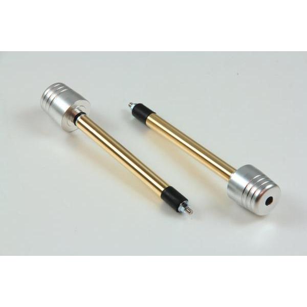 EFFEX（エフェックス）　ハンドルバーウエイトBIG　2本セット　シルバー　内径14mm用 | 