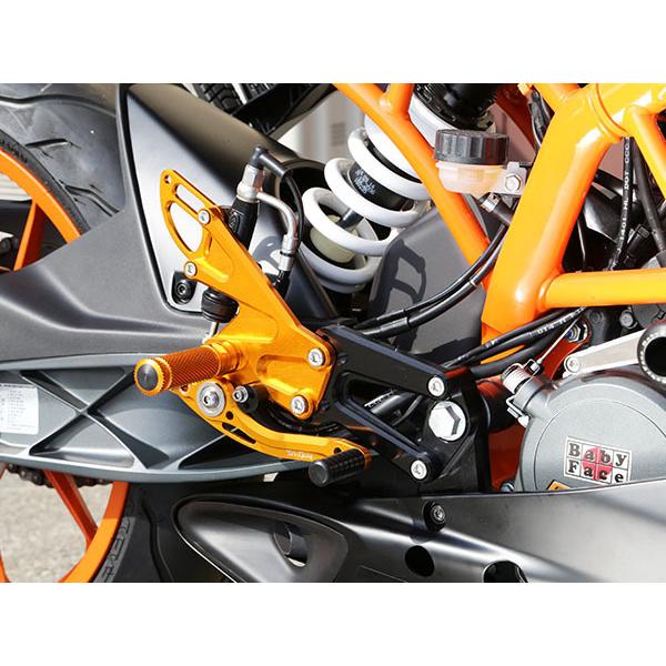 ベビーフェイス　KTM RC125/RC390 14〜17用　バックステップキット |  | 02