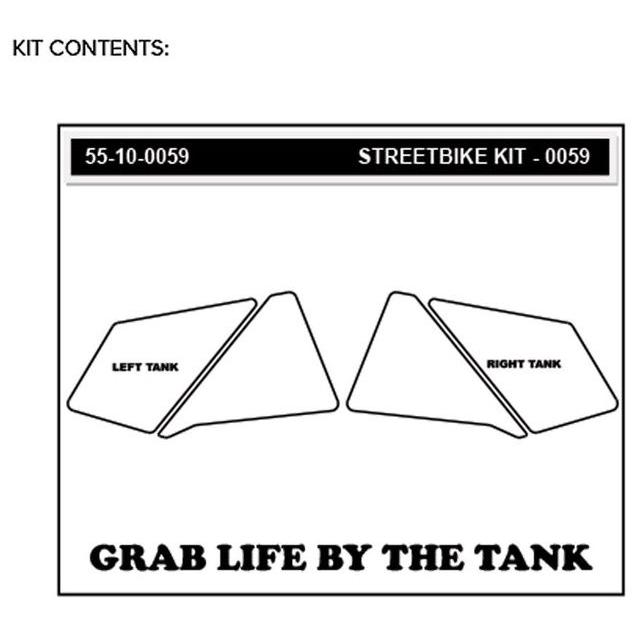 STOMPGRIP（ストンプグリップ）　SUPERDUKE990 07〜13　トラクションパッド　ブラック　　　　　　　　　　　　　　　 |  | 01