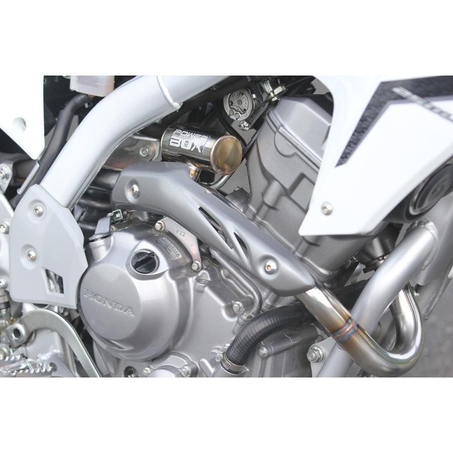 SP忠男 CRF250L、CRF250M (JBK-MD38) パワーボックス パイプ SP忠男 CRF250L、CRF250M (JBK-MD38) パワーボックス パイプ