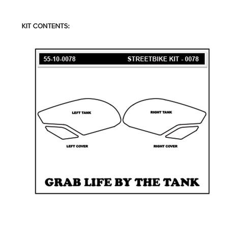 DAYTONA675 13〜18　トラクションパッド クリア　STOMPGRIP（ストンプグリップ） |  | 01