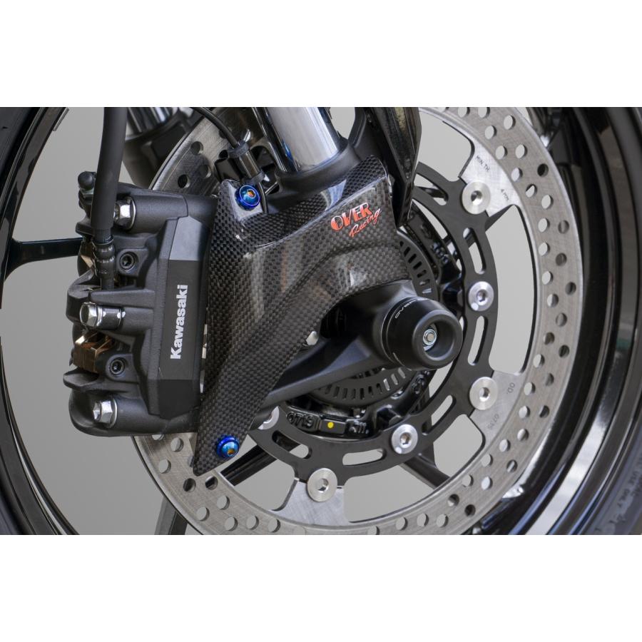 ZX-25R/SE 20〜　フロントキャリパーダクト　カーボン　OVER（オーヴァー） |  | 01