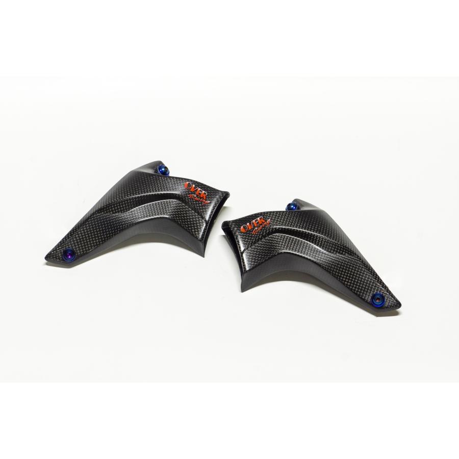 OVER（オーヴァー）ZX-25R/SE 20〜　フロントキャリパーダクト　カーボン　マットタイプ | 
