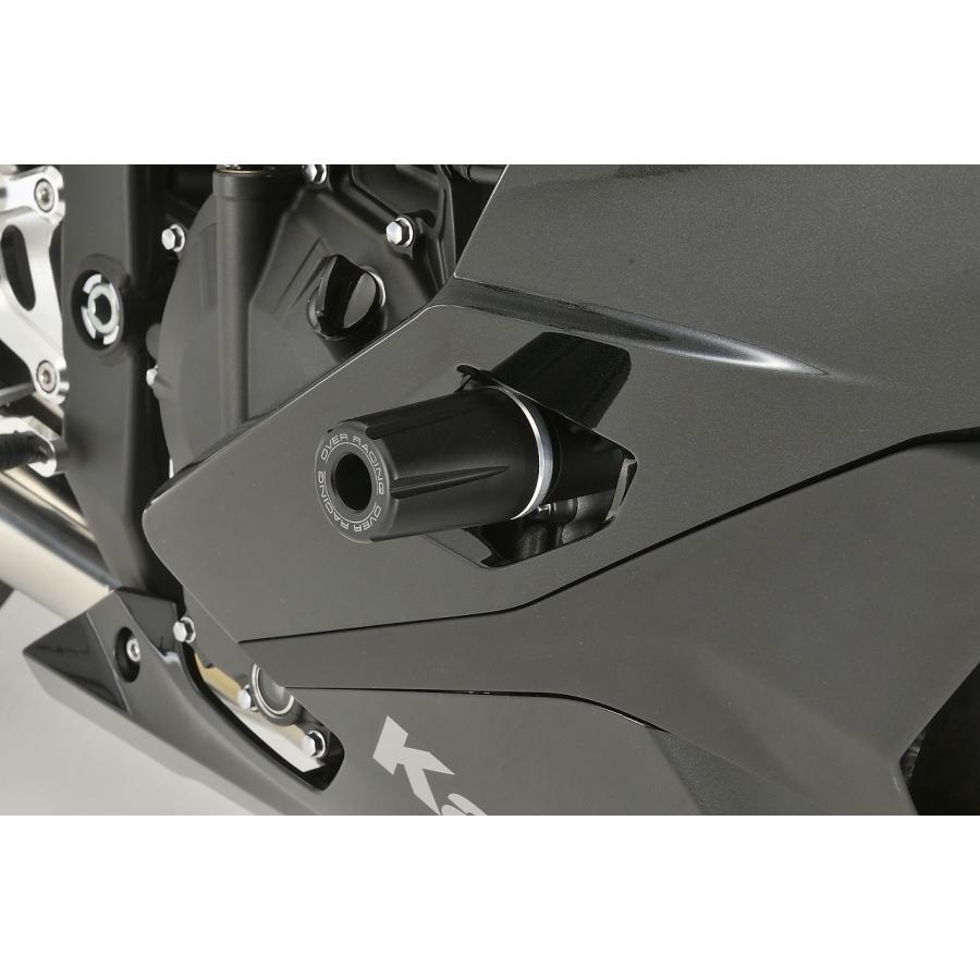 OVER(オーヴァー)　ZX-25R/SE 20〜　レーシングスライダー　ブラック | 