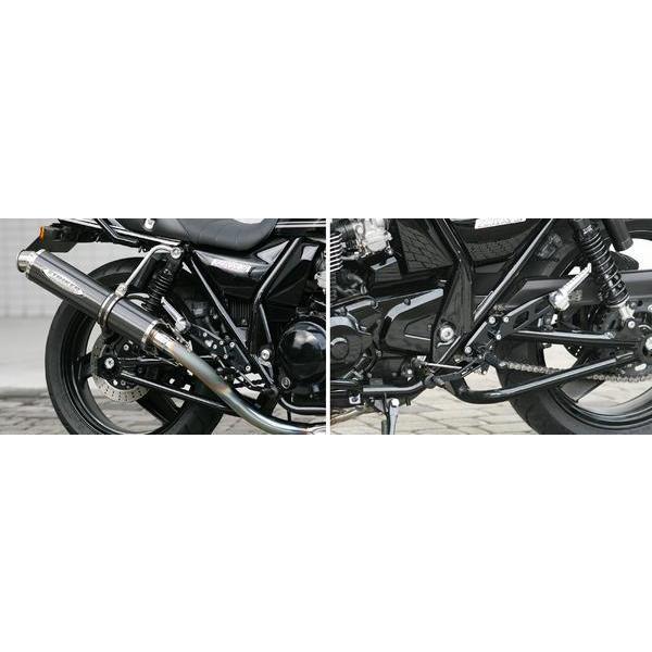 STRIKER(ストライカー)　ZRX400/II 98〜　ステップキット　黒 | 