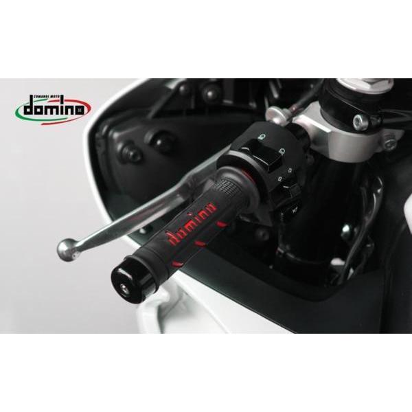 グリップ　ストリートタイプ　ブラック×レッド　domino(ドミノ)　 |  | 01