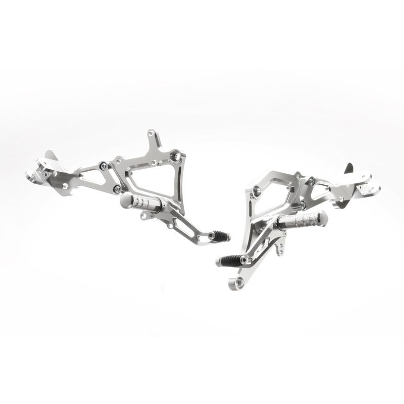 STRIKER（ストライカー）　ゼファー750　ステップキット　TYPE2　シルバー | 