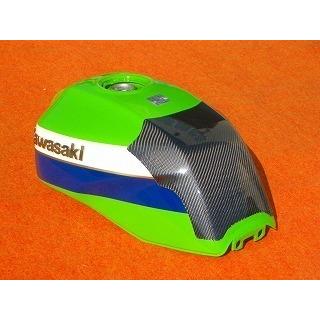 クレバーウルフ  ’96〜08　ZRX1100/1200 タンクプロテクター　綾織カーボン製 | 