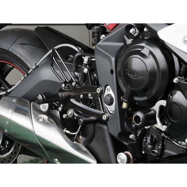 ベビーフェイス　Triumph 675 DYTONA 13〜16用　バックステップキット | 