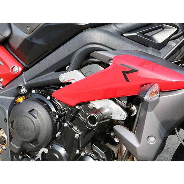 ベビーフェイス　ストリートトリプル675　13〜　フレームスライダー |  | 04