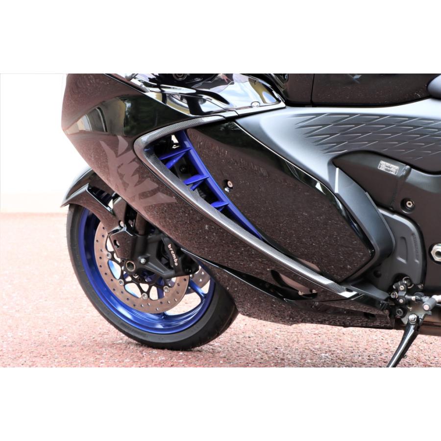 Hayabusa 隼 (3型)'22   エアロデザイン“SAD” カーボンサイドカウルガーニッシュ   STRIKER(ストライカー)　 |  | 02