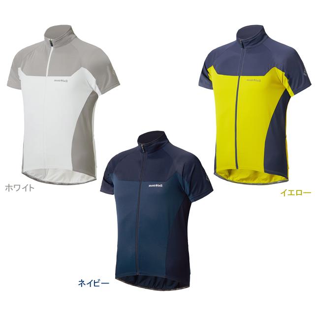 モンベル mont-bell 1130616 サイクール ショートスリーブジップシャツ Men's | 