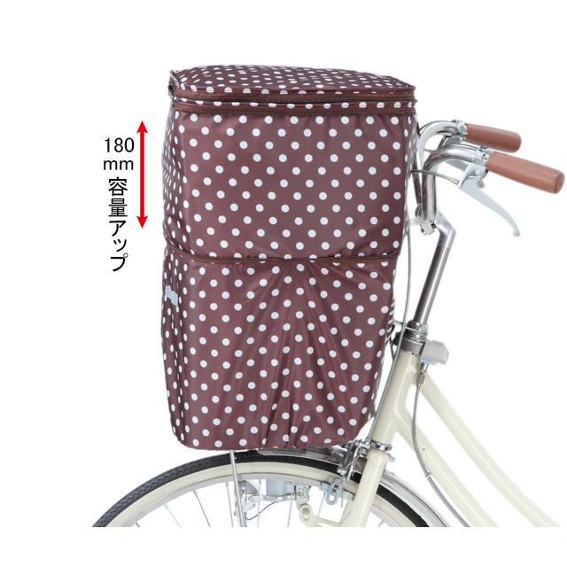 kawasumi カワスミ KW-541BR 2段式水玉前カゴカバー |  | 01