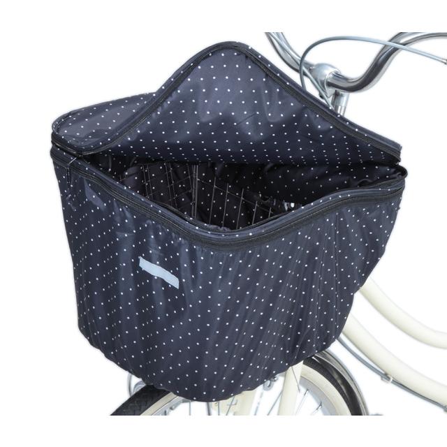 kawasumi カワスミ KW-545BK/WD 2段式水玉前カゴカバー re-912 |  | 02